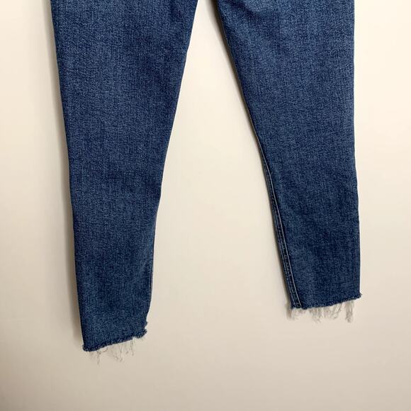 Agolde Nico High Rise Slim Womens Blue Denim Jeans Size 26 - Picture 8 of 14